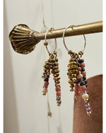BOUCLES D'OREILLES CREOLES DELHI - BO240401 - Mademoizelle Moon - Désaccords