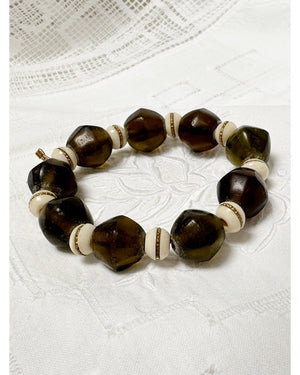 BRACELET MASSAY - Écorce & Lichen - 240614 - Mademoizelle Moon - Désaccords