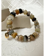 BRACELET MASSAY - Granit & Écorce - 240620 - Mademoizelle Moon - Désaccords