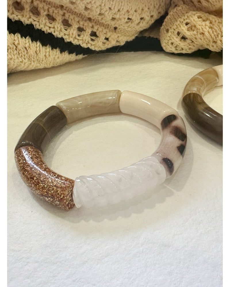 BRACELET MILA - BEIGE GRR 240346 - Mademoizelle Moon - Désaccords