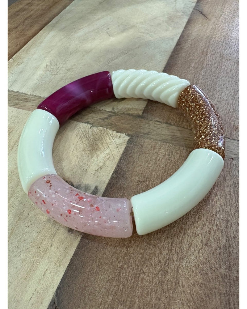 BRACELET MILA - Fushia 240341 - Mademoizelle Moon - Désaccords