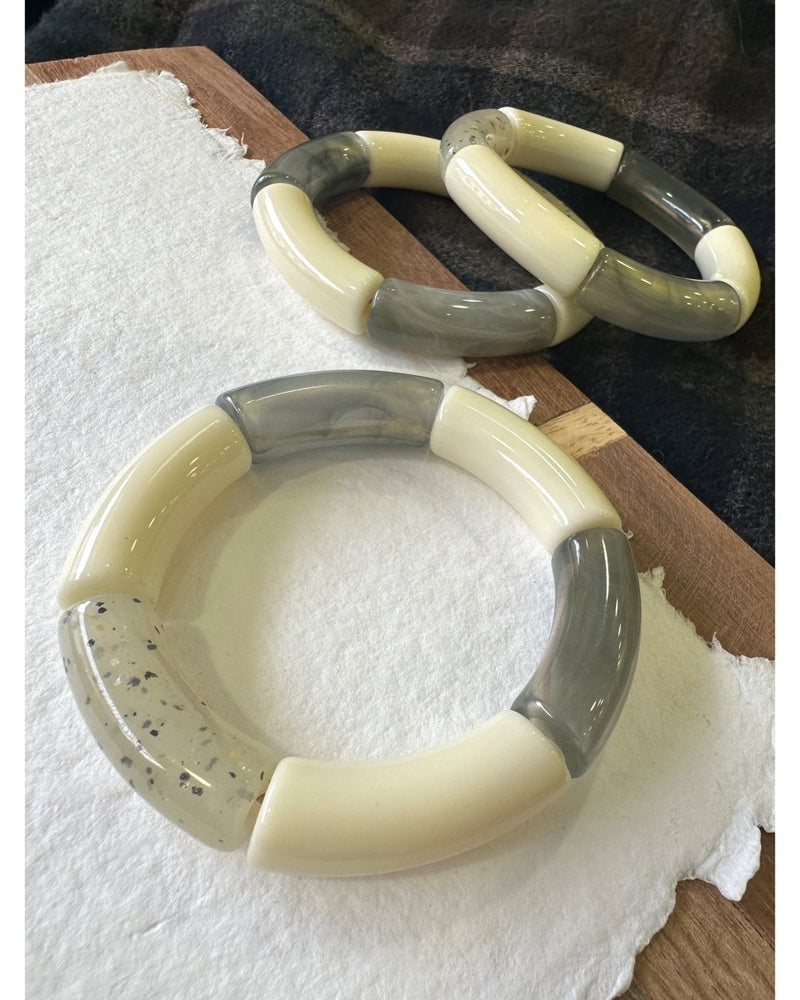 BRACELET MILA - GRISÉ 240347 - Mademoizelle Moon - Désaccords