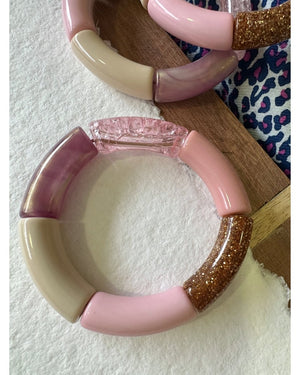 BRACELET MILA - Rose 240351 - Mademoizelle Moon - Désaccords