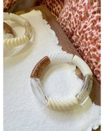 BRACELET MILA - WHITE 240344 - Mademoizelle Moon - Désaccords