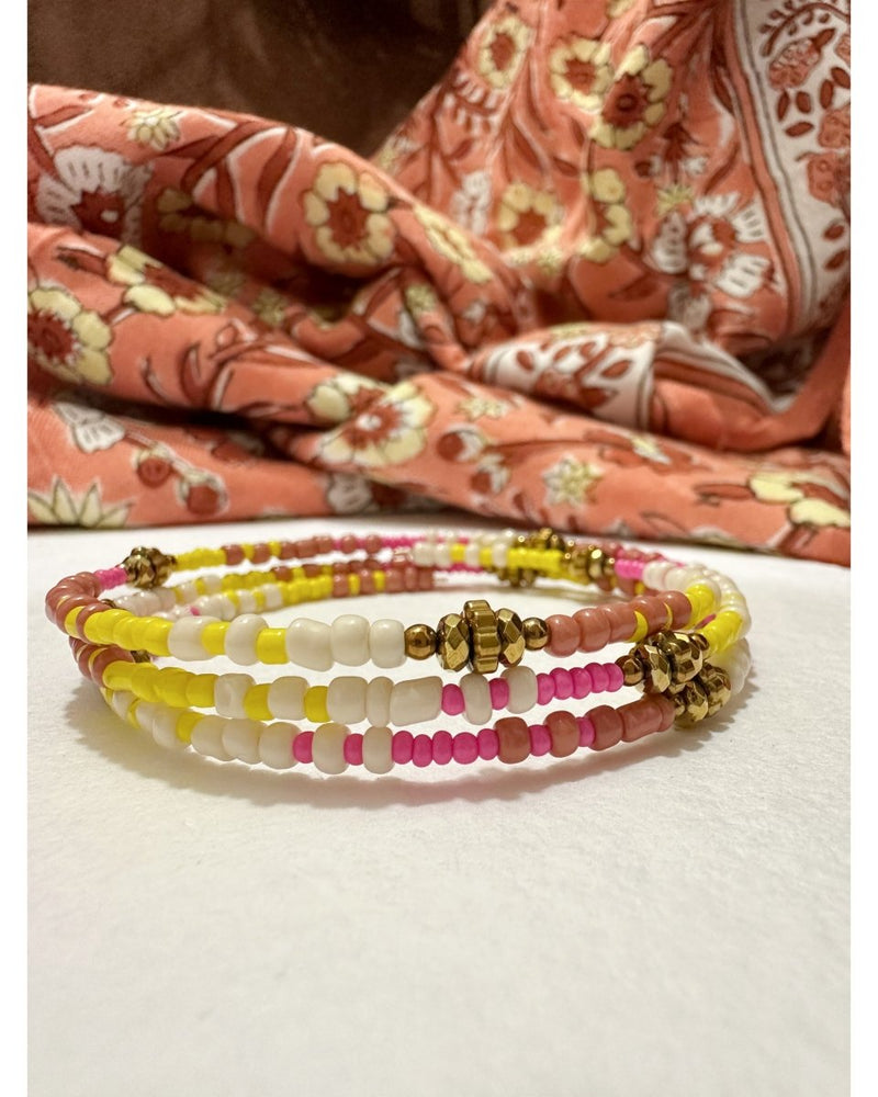 BRACELET TROIS TOURS - DELHI - 240417 - Mademoizelle Moon - Désaccords