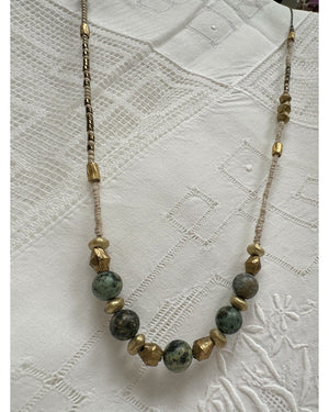COLLIER MINI - SAUTOIR MASSAÏ - 240601 - Mademoizelle Moon - Désaccords