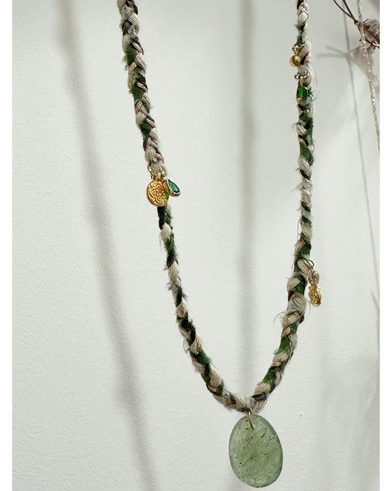 COLLIER MINI-SAUTOIR PONDYCHERI Amazonite - 240364 - Mademoizelle Moon - Désaccords