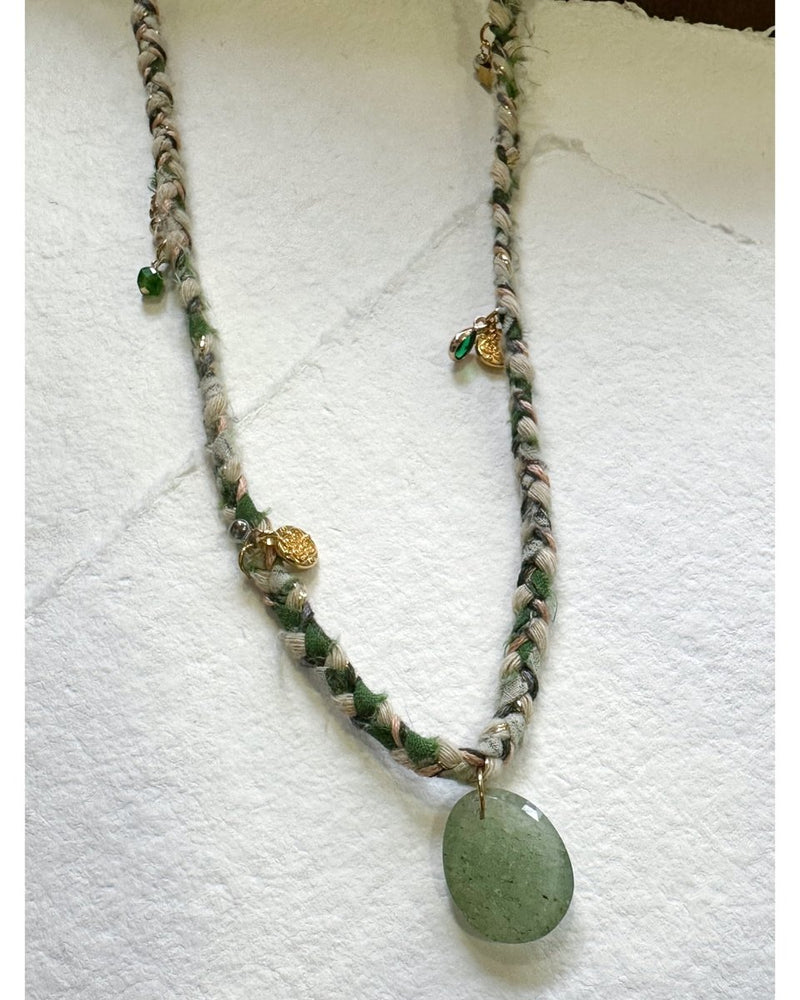 COLLIER MINI-SAUTOIR PONDYCHERI Amazonite - 240364 - Mademoizelle Moon - Désaccords