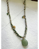 COLLIER MINI-SAUTOIR PONDYCHERI Amazonite - 240364 - Mademoizelle Moon - Désaccords