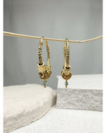 BOUCLES D'OREILLES MIRA - Bleu - Mademoizelle Moon - Désaccords