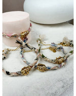 BRACELET DELHI TRESSÉ - Bleu - Mademoizelle Moon - Désaccords