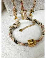 BRACELET DELHI TRESSÉ - Noir - Mademoizelle Moon - Désaccords