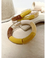 BRACELET MILA PAILLETÉ - Paille - Mademoizelle Moon - Désaccords