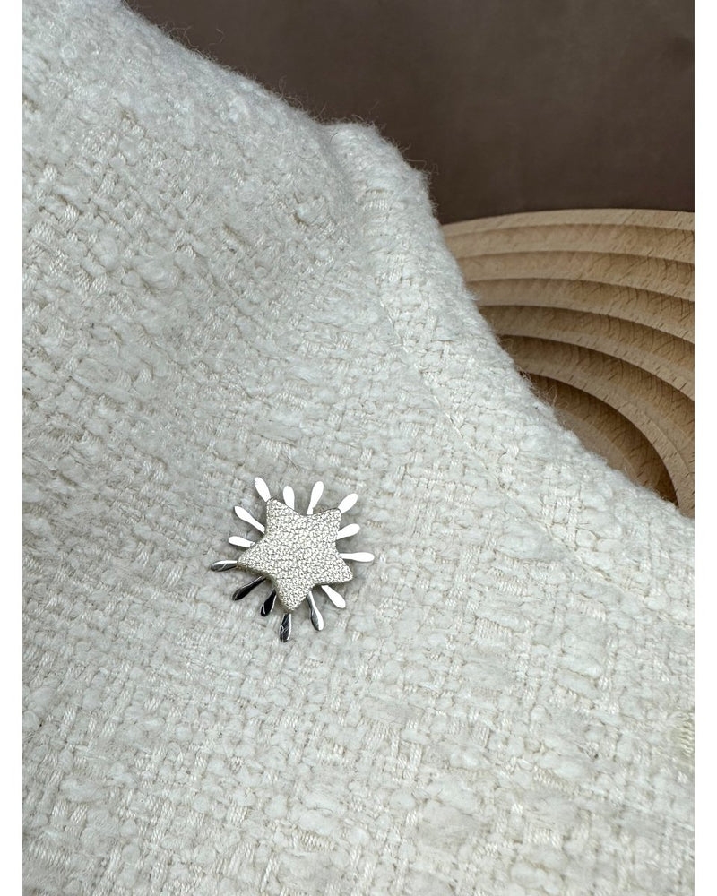 BROCHE ÉTOILE ARGENT - Or clair - Mademoizelle Moon - Désaccords