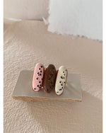 BROCHE TRIO D'ECLAIRS Fraise, Vanille, Chocolat - Mademoizelle Moon - Désaccords
